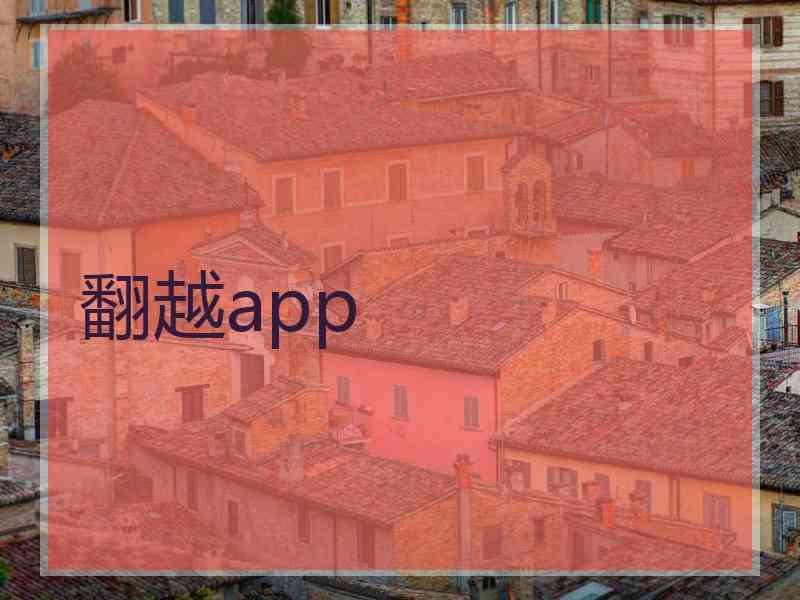 翻越app