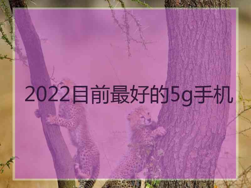 2022目前最好的5g手机